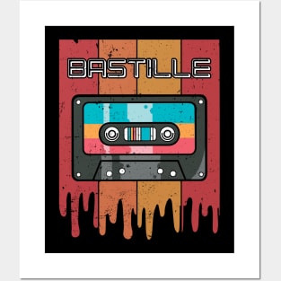 Classic Personalized Bastille Proud Name Cassette Posters and Art